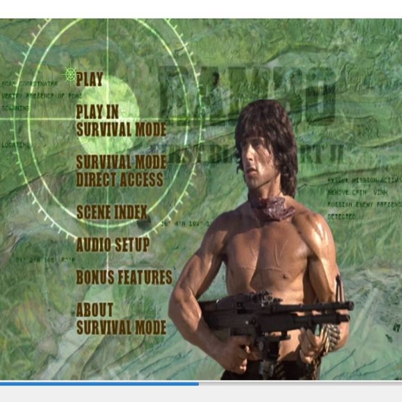 RAMBO FIRST BLOOD PART II Ultimate Edition DVD Widescreen 1985 - Picture 6 of 9